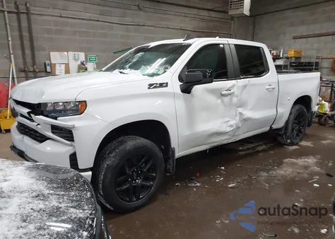 2021 Chevrolet Silverado 1500 4Wd Short Bed Rst z USA, uszkodzony, nr VIN 3GCUYEED3MG248859